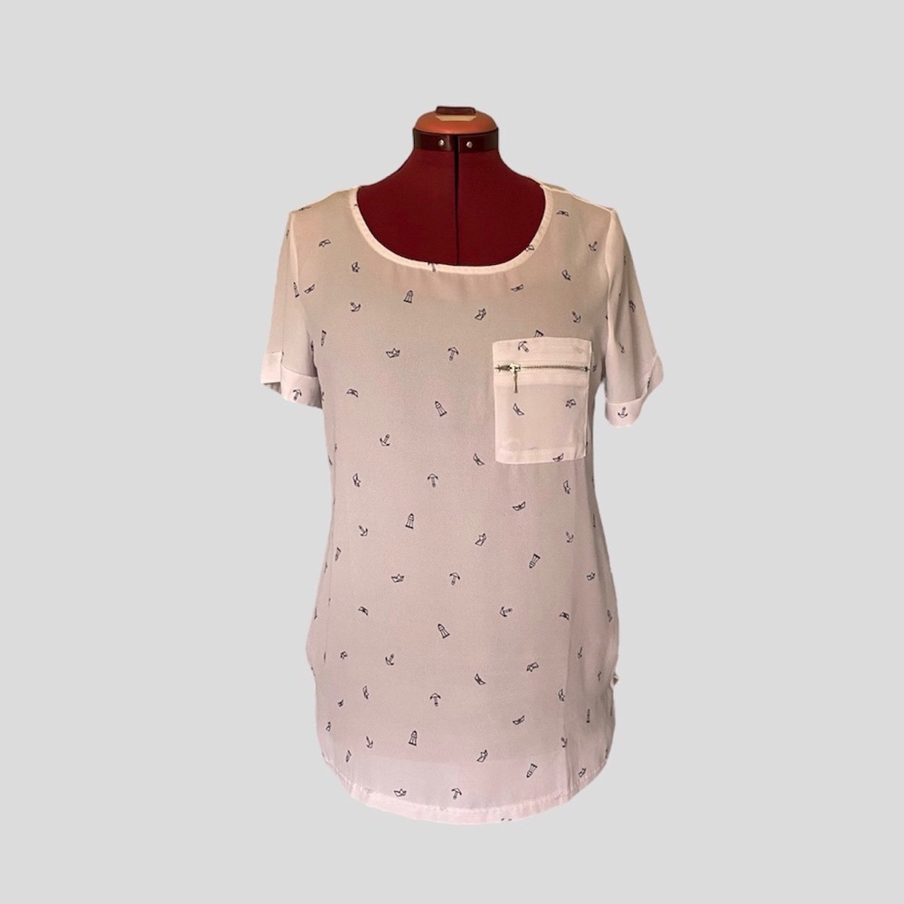 Marie Claire Short Sleeves Blouse